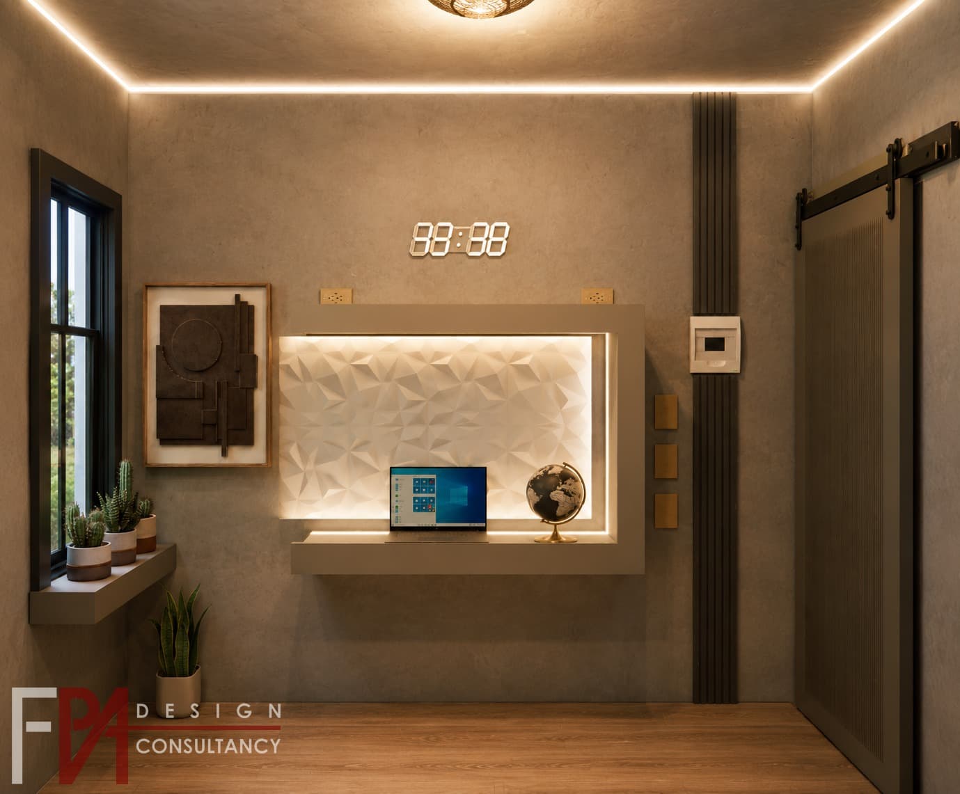 Home Office Room Renovation